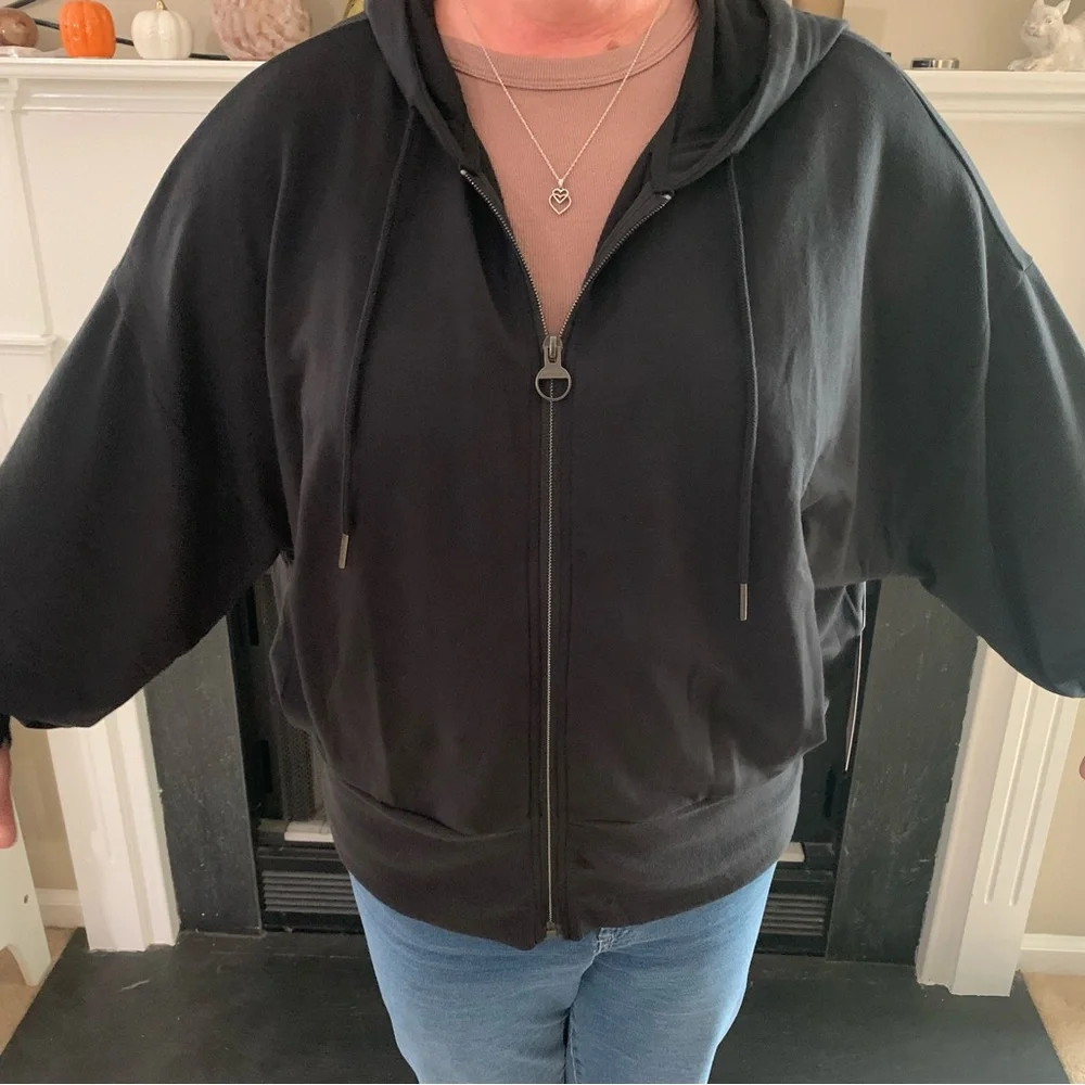 Athleta Balance Sweatshirt in Black - Picture 5 of 6